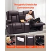 VEVOR Dviejų vietų atlošiama sofa su centriniu console