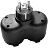 Dvivietis lizdo adapteris, IP44
