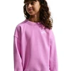 Džemperis Nike Sportswear Club Fleece Kids' rožinės spalvos FD2923 503