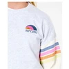 Džemperis RIP CURL Surf Revival Crew – mergaitėms – šviesiai pilkas