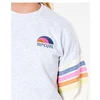 Džemperis RIP CURL Surf Revival Crew – mergaitėms – šviesiai pilkas