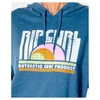 Džemperis su gobtuvu Rip Curl Wave Shapers, mėlynas