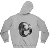 Džemperis su užtrauktuku Prosto P Rim Zip Hoodie KL261MSWE2121 pilkas L