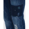 Džinsai vyrams mėlyni siaurėjantys kasdienai SKINNY FIT