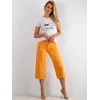 Džinsinės kelnės - JMP-SP-B102.32P - šviesiai oranžinės spalvos