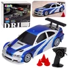 E46 RC drift automobilis 1:43, 4WD, 15 km/h