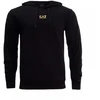 EA7 Emporio Armani Futer įprasto kirpimo džemperis su gobtuvu Juodas - 8NPM32PJVRZ