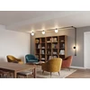 EASY LINK sistemos apdailos elementas su jungikliu, baltas, K1002148B