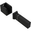EASY LINK sistemos bėgelio sieninis laikiklis, juodas, K1002343N