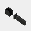 EASY LINK sistemos bėgelio sieninis laikiklis, juodas, K1002343N