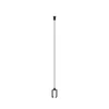 EASY LINK sistemos pakabinimo elementas, juodas, K1002346N