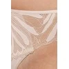 Eclipse lace thong beige
