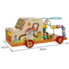 Wooden car sorter Kruzzel 22652
