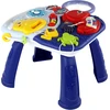 Edukacinis stalas 2in1 Sea Animals Basket Balls Lean Toys, mėlynas