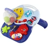 Edukacinis stalas 2in1 Sea Animals Basket Balls Lean Toys, mėlynas