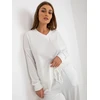 Ekru rumbuotas komplektas su oversize kirpimu
