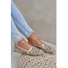 Elegantiškos odinės espadrilės su pynimu, daugiaspalvės Zazoo