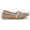 Elegantiškos odinės espadrilės su pynimu, daugiaspalvės Zazoo