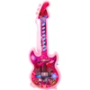 Lean Toys Vaikiška žaislinė gitara su melodijomis ir solmizacijos diapazonu, 29x10.5x2 cm