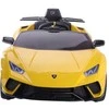 Elektrinis automobilis Lamborghini Huracan – linksmiems ir dinamiškiems pasivažinėjimams vaikams.