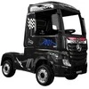 Elektrinis automobilis Mercedes Actros nudažytas – mažųjų vairuotojų nuotykiams ir džiaugsmui.