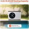 VEVOR Elektrinis baseino šilumos siurblys 3.22–15.25 kW
