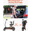 VEVOR Keturratis elektrinis mobilumo motoroleris