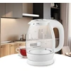 Maestro MR-063-Baltas Glass Electric Virdulys 1.7 L Baltas