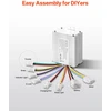 VEVOR 450W elektrinio DC variklio rinkinys su valdikliu