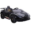 Lean Cars Vienvietis elektromobilis vaikams Lamborghini Huracan, juodas