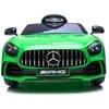 Elektromobilis Mercedes GTR vaikams – pramogai ir saugiam vairavimo pažinimui.