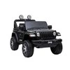 Elektromobilis visureigis Jeep Rubicon 4x4 – nuotykiams ir smagiam vairavimui lauke.