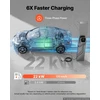 Elektromobilių įkrovimo stotelė VEVOR ZB13-E022KAB-F301, 22 kW