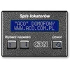 Elektroninis gyventojų katalogas ACO CDN-230E GR, grafitas