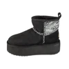 EMU Australia Stinger Knit Platform W W13143-BLAK Batai