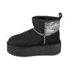 EMU Australia Stinger Knit Platform W W13143-BLAK Batai