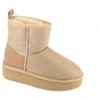 EMU Australia Stinger Mini Flatform odiniai batai W13189-SAND raudoni 37