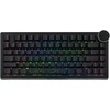 Epomaker AJAZZ AK820 V2 belaidė mechaninė klaviatūra, 75%, RGB, QWERTY, Hot-Swap, juoda