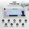 Epomaker mechaninė klaviatūra 75% ISO-DE QWERTZ, belaidė, RGB apšvietimas, Reaper Switch