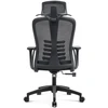 Ergonominė biuro pasukama kėdė JULIET, juoda