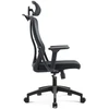 Ergonominė biuro pasukama kėdė JULIET, juoda