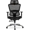 Ergonominė biuro pasukama kėdė ROYAL, juoda