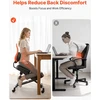 VEVOR Ergonominė kėdė su atlošu ir ratukais
