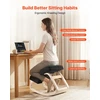 VEVOR Ergonominė klūpėjimo kėdė iš medžio