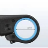 Ergonomiškos MTB dviračio rankenos Wozinsky WGR-M22, juodos