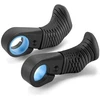 Ergonomiškos MTB dviračio rankenos Wozinsky WGR-M22, juodos