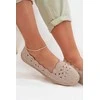 Espadrilės moteriškos platforminės smėlio spalvos Naloenma