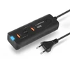 Mobilus Įrenginys - Esperanza EZC109 60W Greitas Įkrovimas 4 Prievadai Juodas