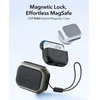 ESR Orbit HaloLock MagSafe dėklas, skirtas AirPods Pro 3 - pilkos ir juodos spalvos