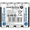 EVERACTIVE PRO Šarminės baterijos AA, LR6, pakuotėje 4 vnt., 1250 mAh, didelio našumo, LR6PRO4T